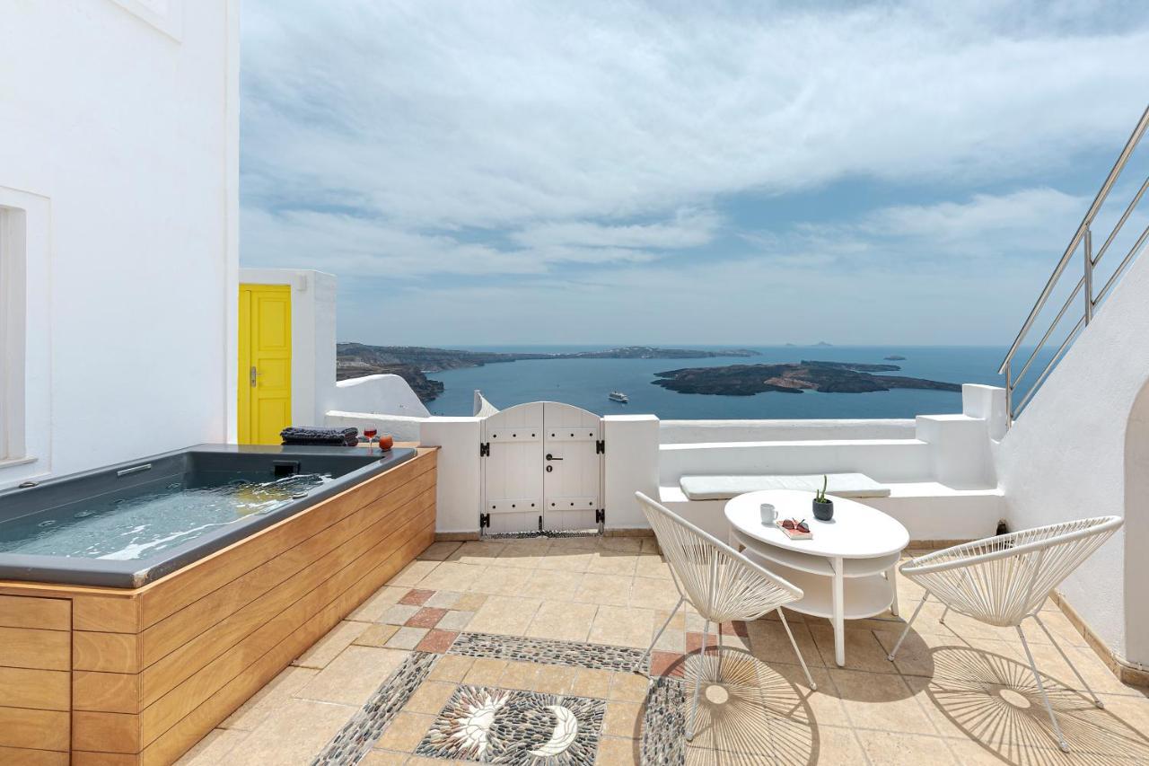 Calderas Hug & Panoramic Sea View - 3 Lux Suites อิเมโรวิยอน ภายนอก รูปภาพ