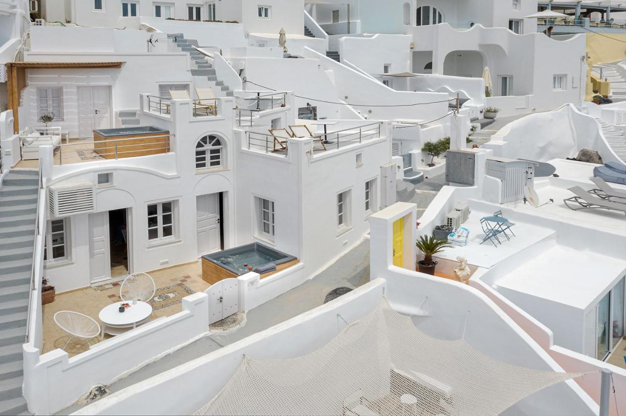 Calderas Hug & Panoramic Sea View - 3 Lux Suites อิเมโรวิยอน ภายนอก รูปภาพ